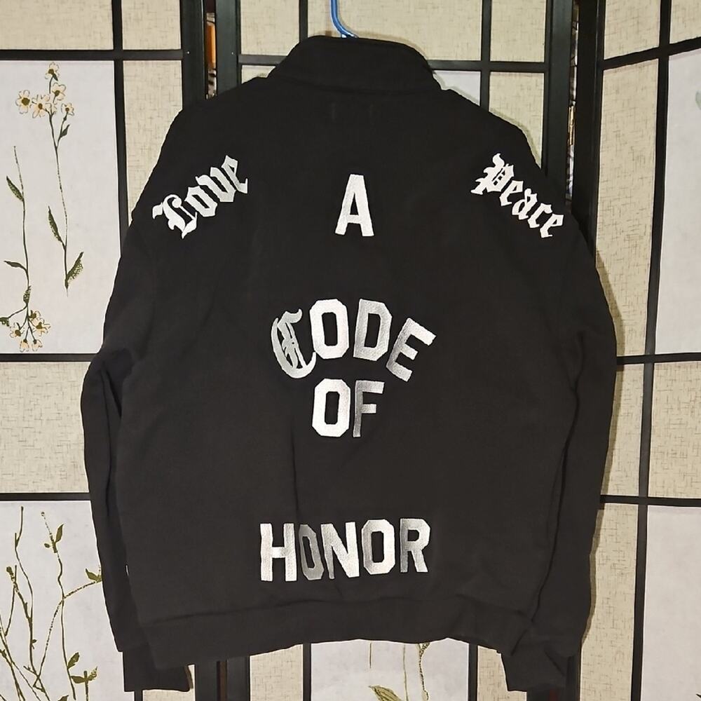 Honor Women's Black Graphic Hoodie - Picture 7 of 9